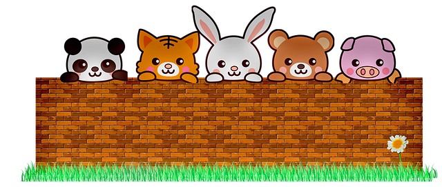 Animals Brick Wall Cute  - 7089643 / Pixabay